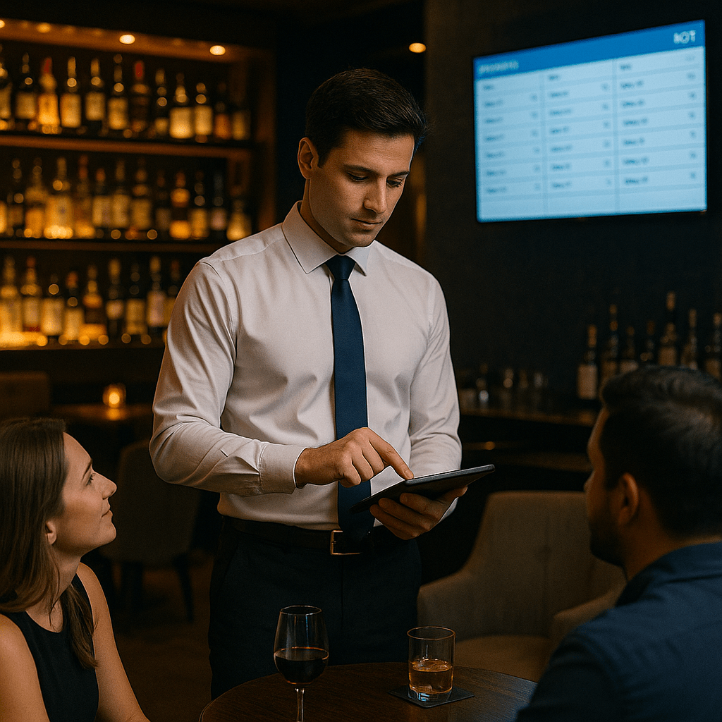 Deluxe bar POS billing software with KOT