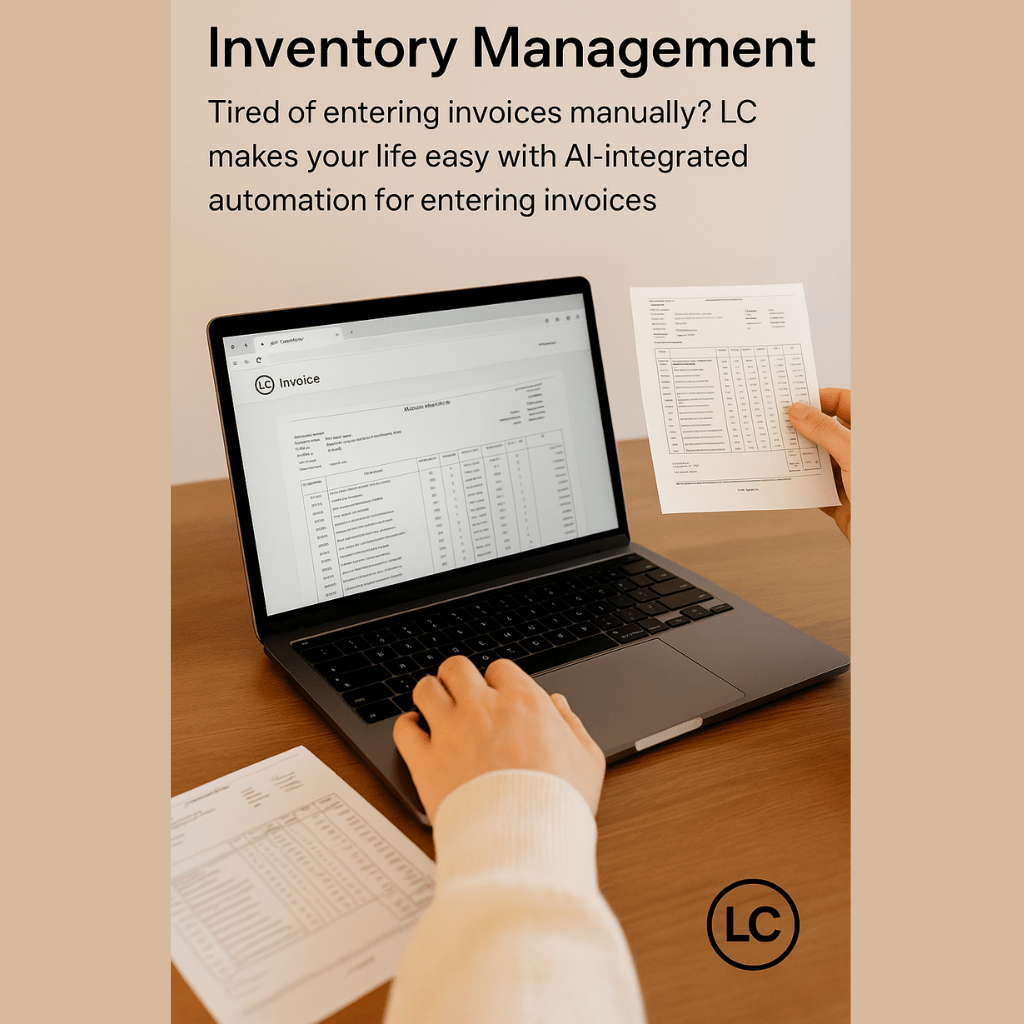 Liquor inventory management dashboard